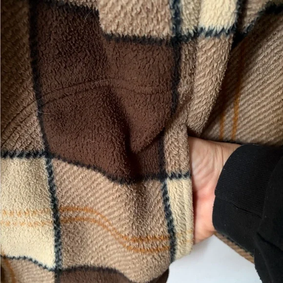 Vintage Lauren Ralph Lauren Oversized 1/4 Zip Fleece Jacket